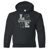 18500B Youth Heavy Blend Hooded Sweatshirt Thumbnail